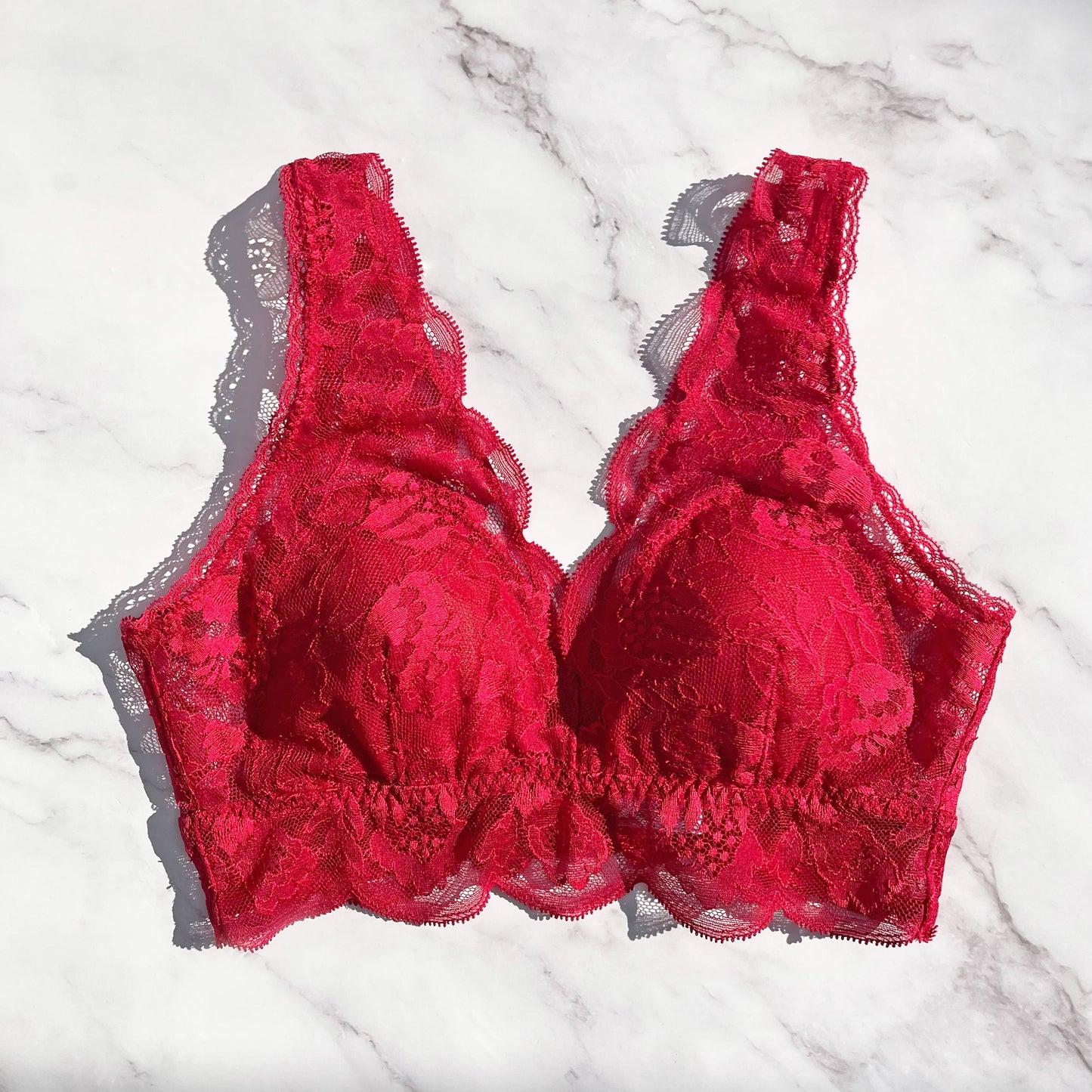 Protea Long Bralette|Navy