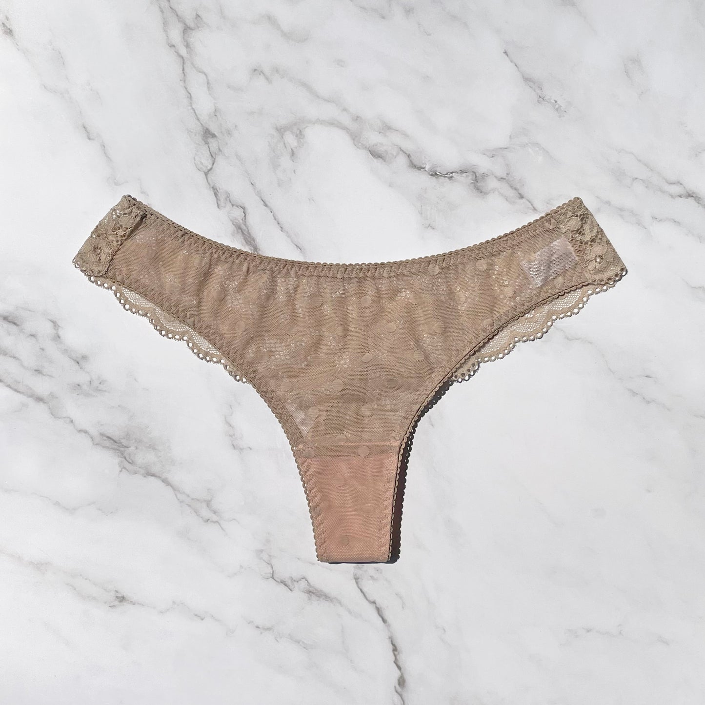 Dot Strapless set Thong|Black