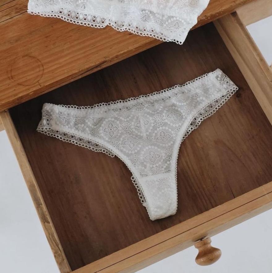 Moroccan Thong|White