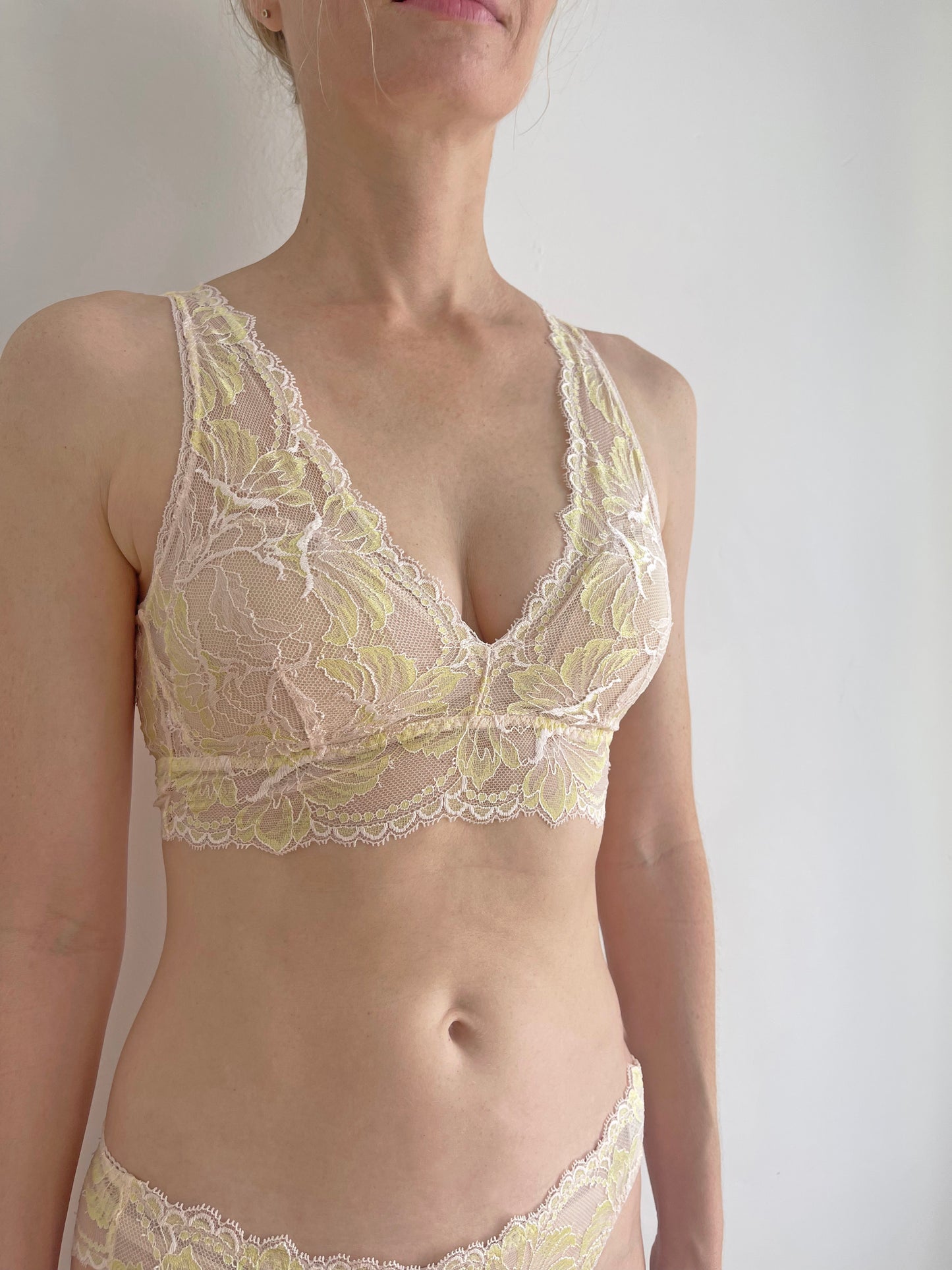 Lily Long Bralette|Yellow
