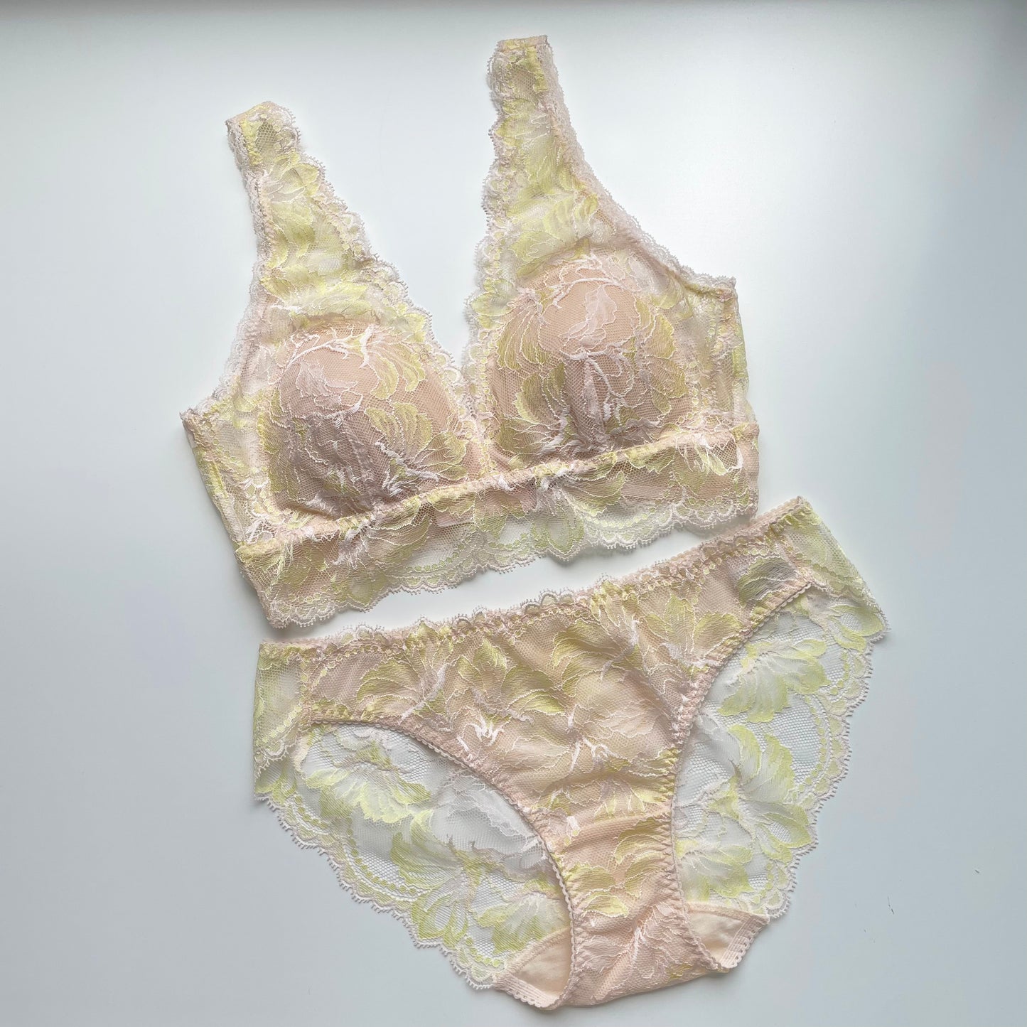 Lily Long Bralette|Yellow