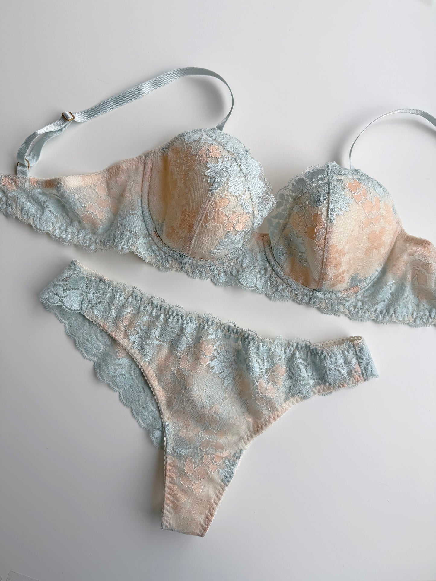 Lupin Underwire Bra | Blue