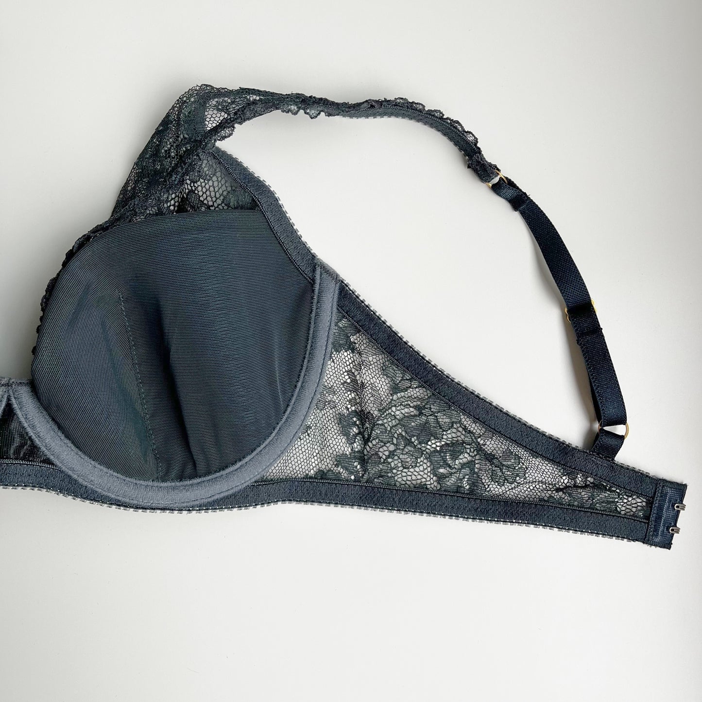 Viola Plunge Underwire Bra|Moss Green