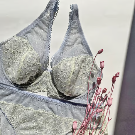 Jasmine Blue Underwire Bra