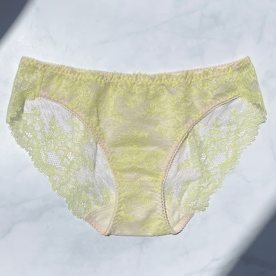 SALE Poppy Lime Yellow Bikini