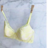 Poppy Lime Yellow Underwire Bra