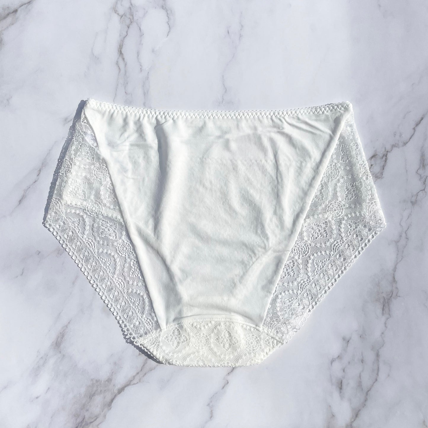 Moroccan High Waist Bikini | White