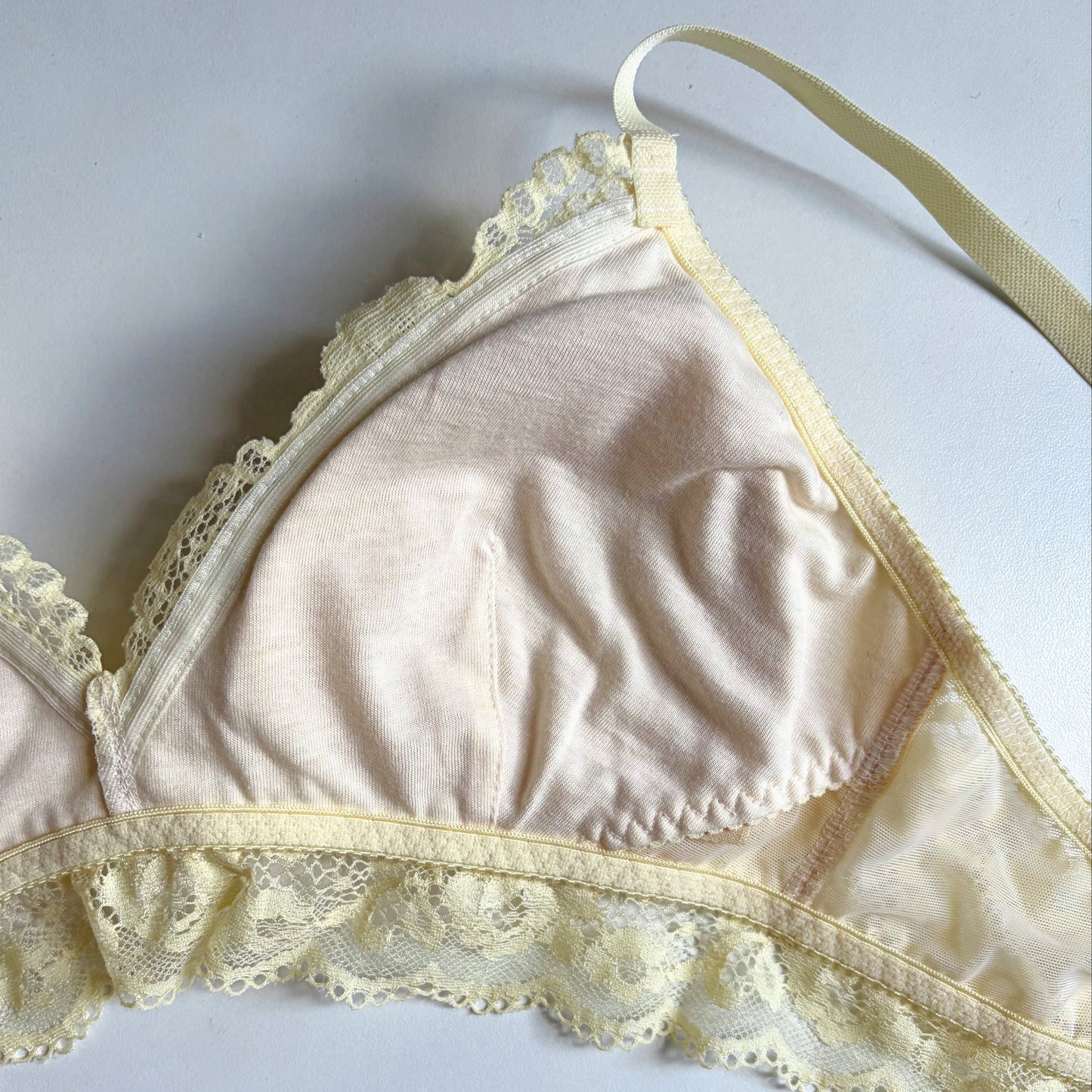 Peony Bralette | Light Yellow