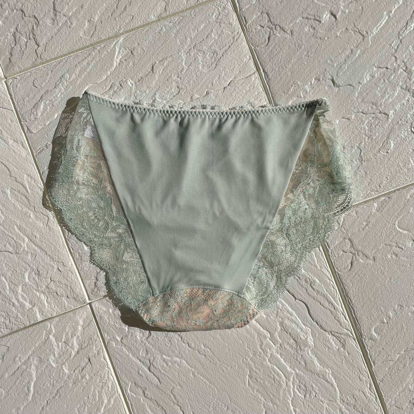 Lilac Mint Blue High Waist Bikini