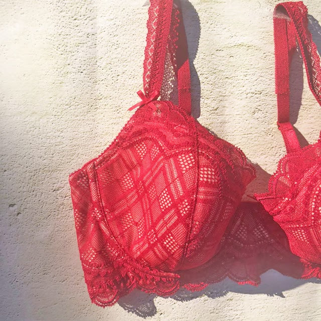 SALE Love Red Underwire Bra