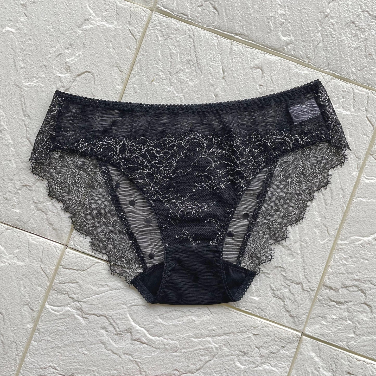 Polka Dot Bikini|Black