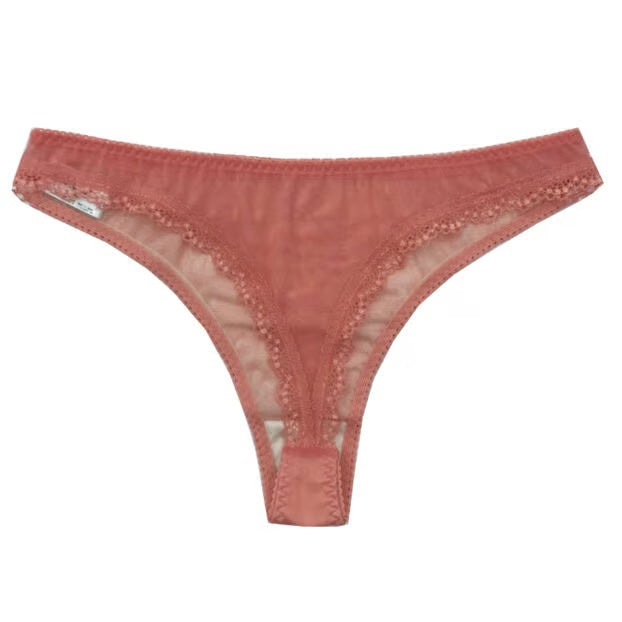 SALE Calla Lily Coral Thong