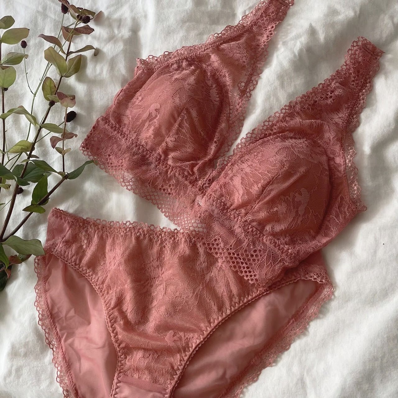SALE Calla Lily Coral Bikini