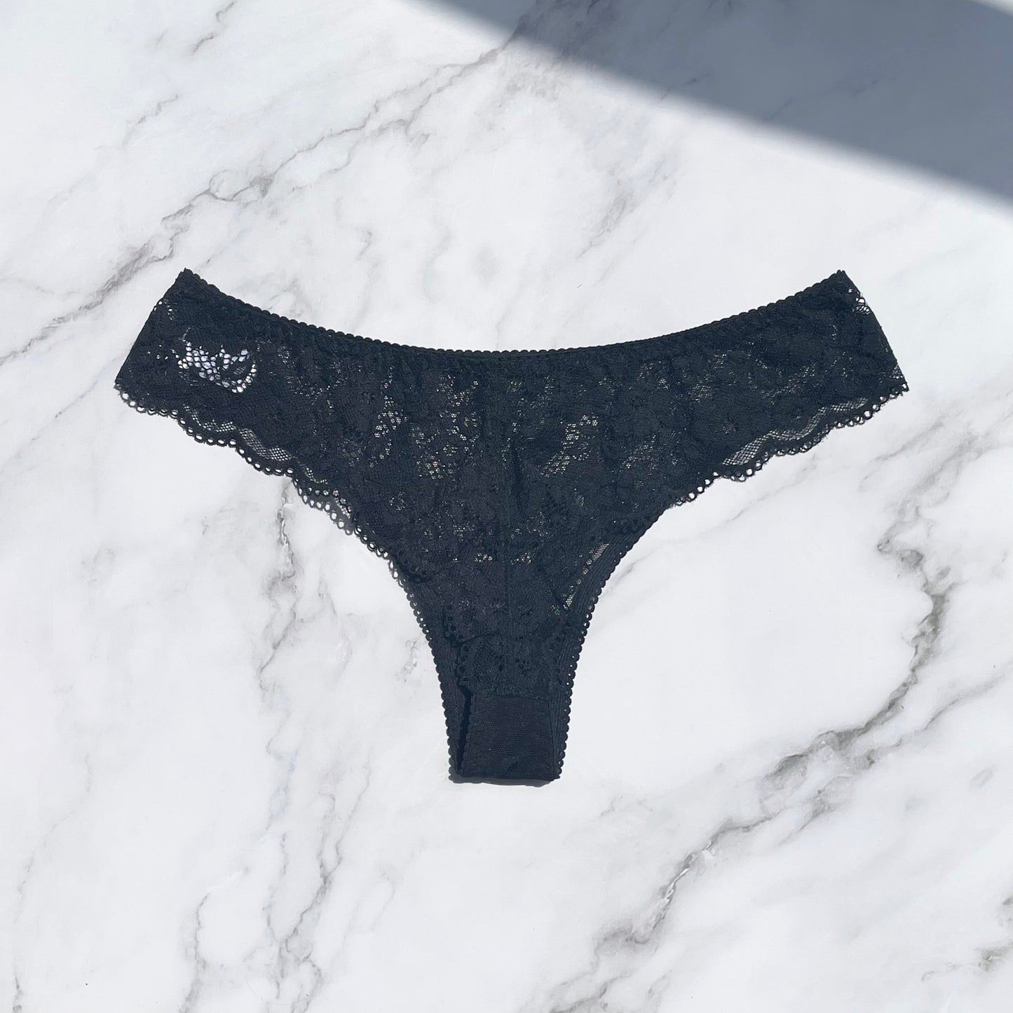 Dot Strapless set Thong|Black