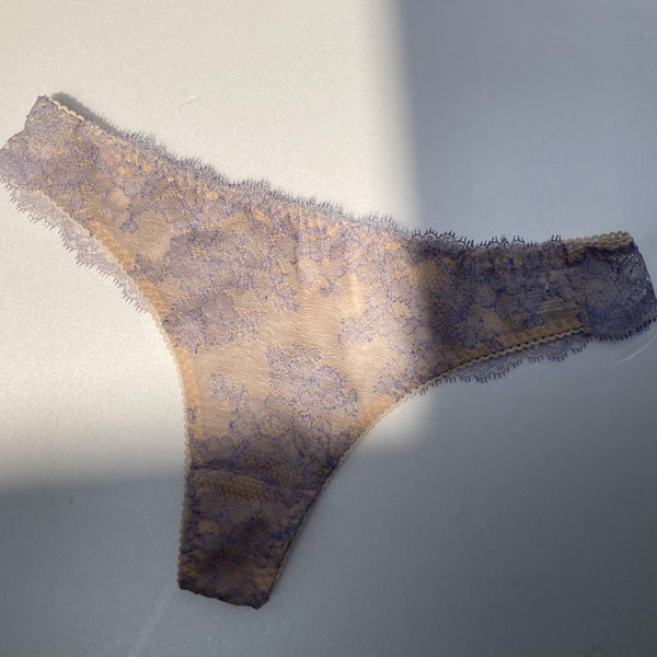Poppy Lavender Thong