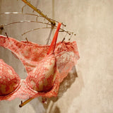 Poppy Orange Underwire Bra