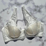 Freesia White Underwire Bra