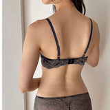 Poppy Navy Underwire Bra
