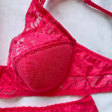 Freesia Vivid Pink Underwire Bras