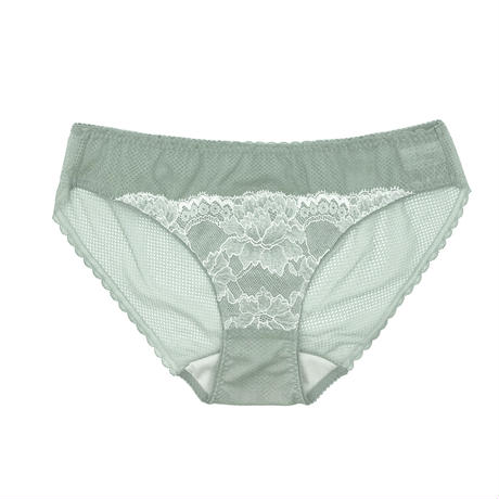 Daisy Ash Green × White Bikini