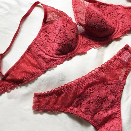 Plum Orange Underwire Bra