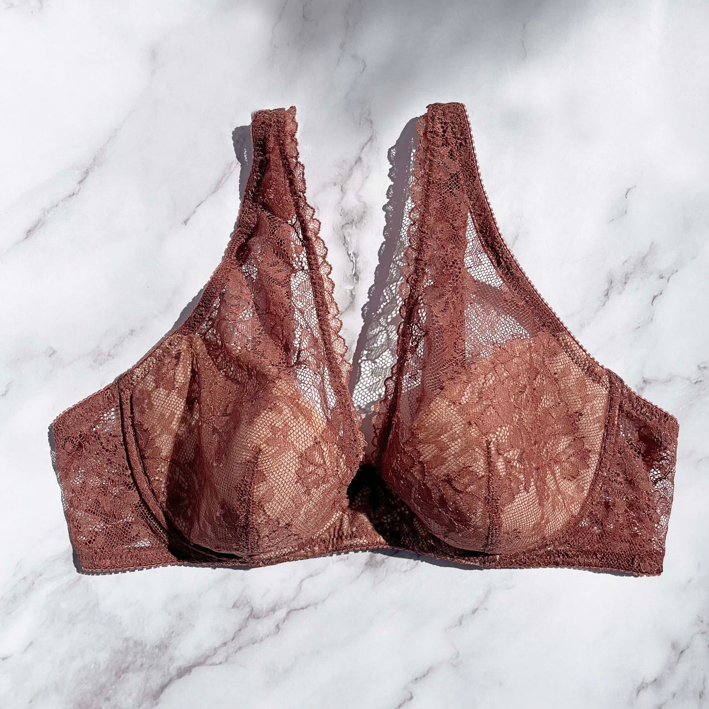 Viola Plunge Underwire Bra｜Black