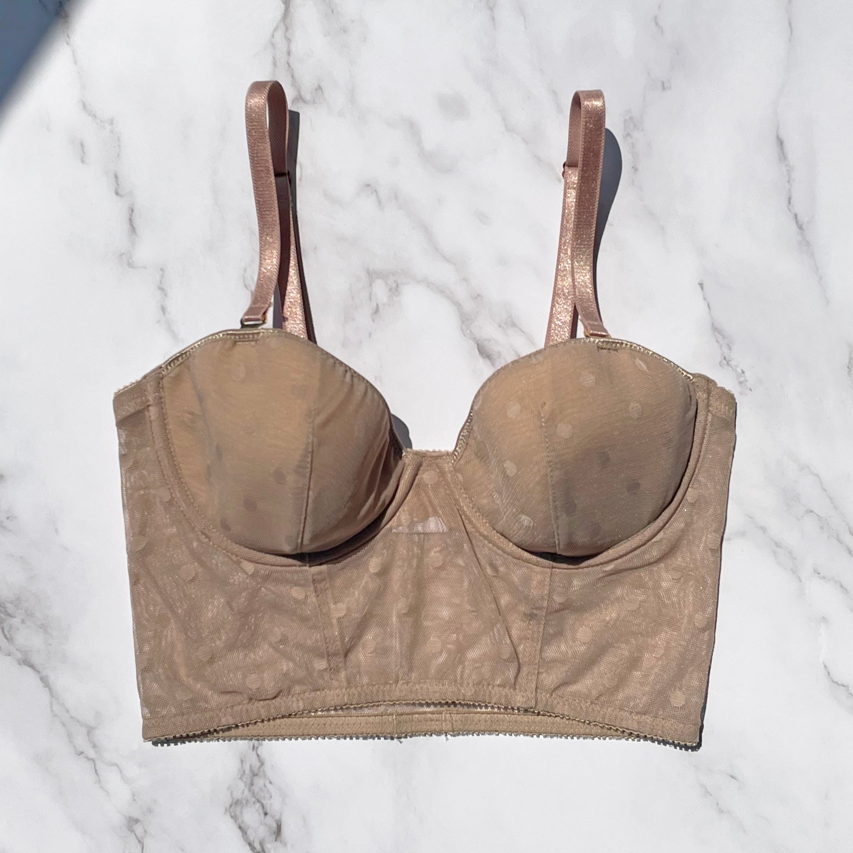 Refresh Bras Dot Strapless Bra | Beige – Lilipiache
