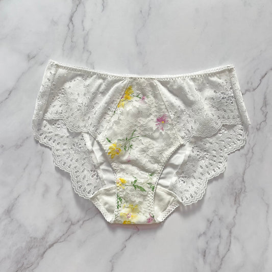 Flower Garden Bikini｜White