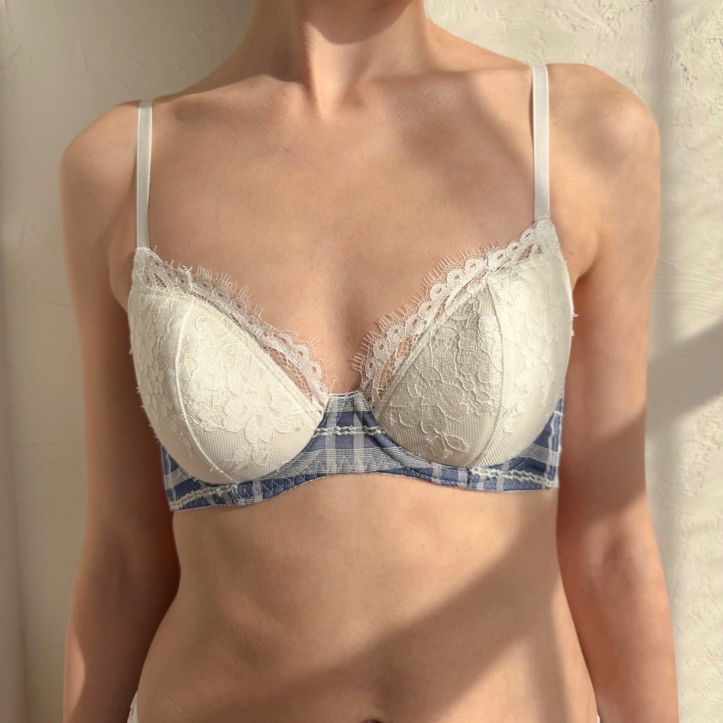 Caron Underwire Bra｜Blue