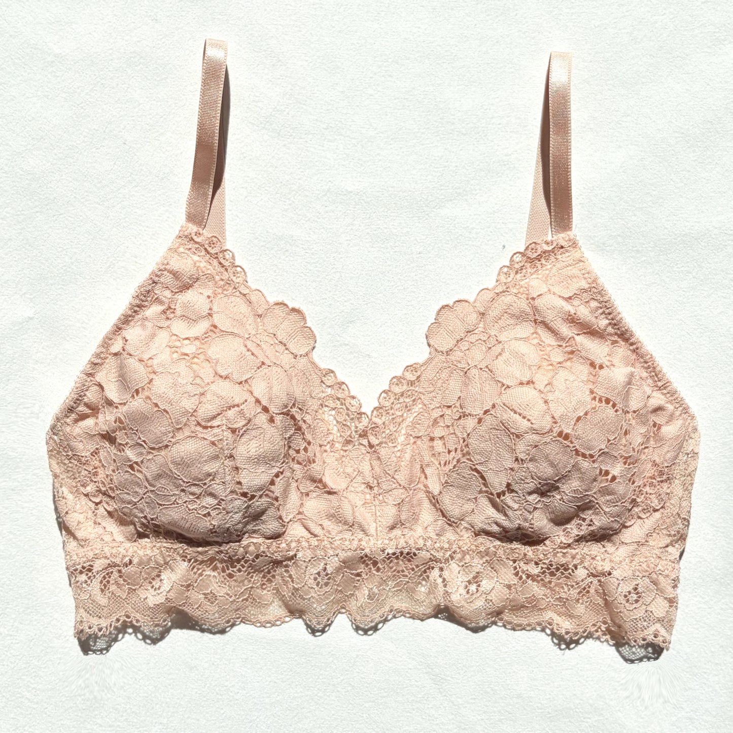Peony Bralette | Pink Beige