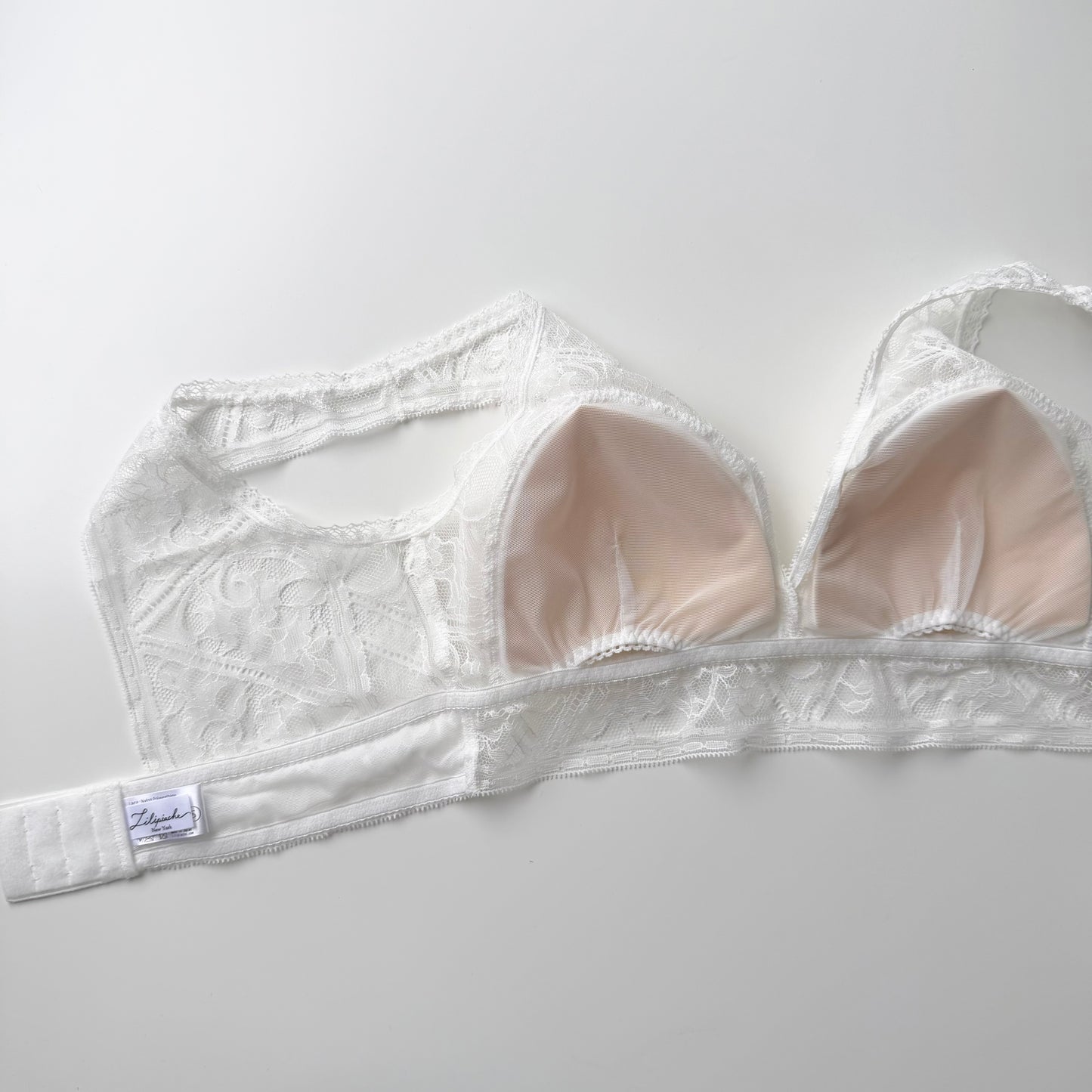Amary Long Bralette｜White