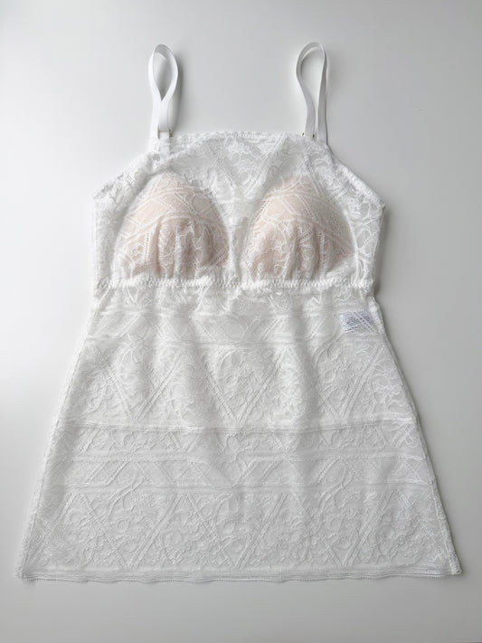 Amary Strap BraCamisole｜White