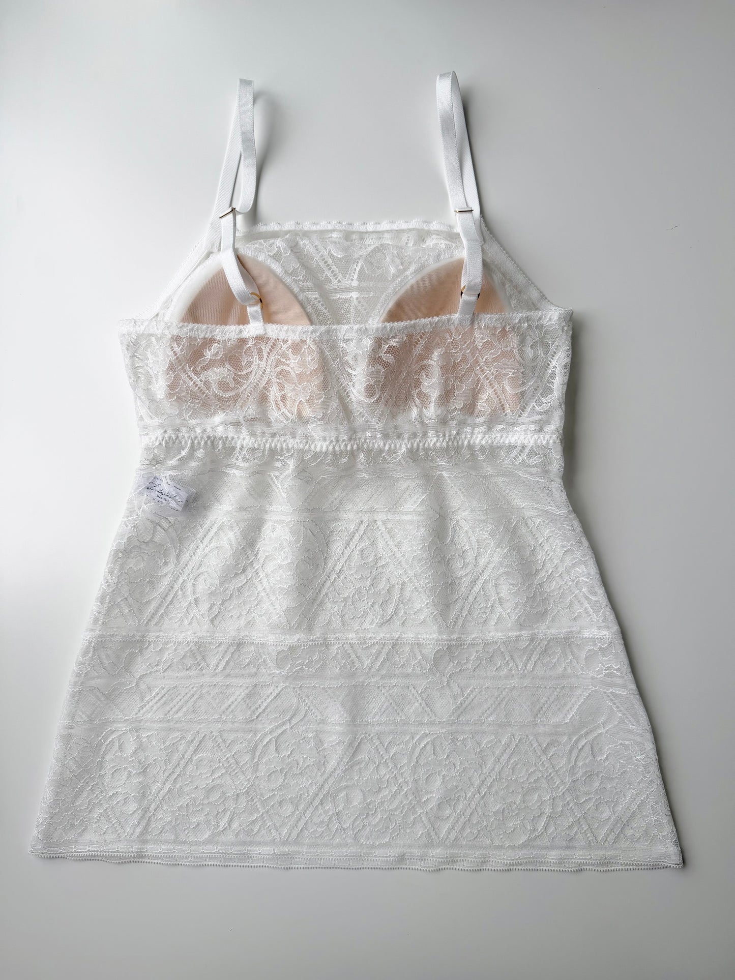 Amary Strap BraCamisole｜White