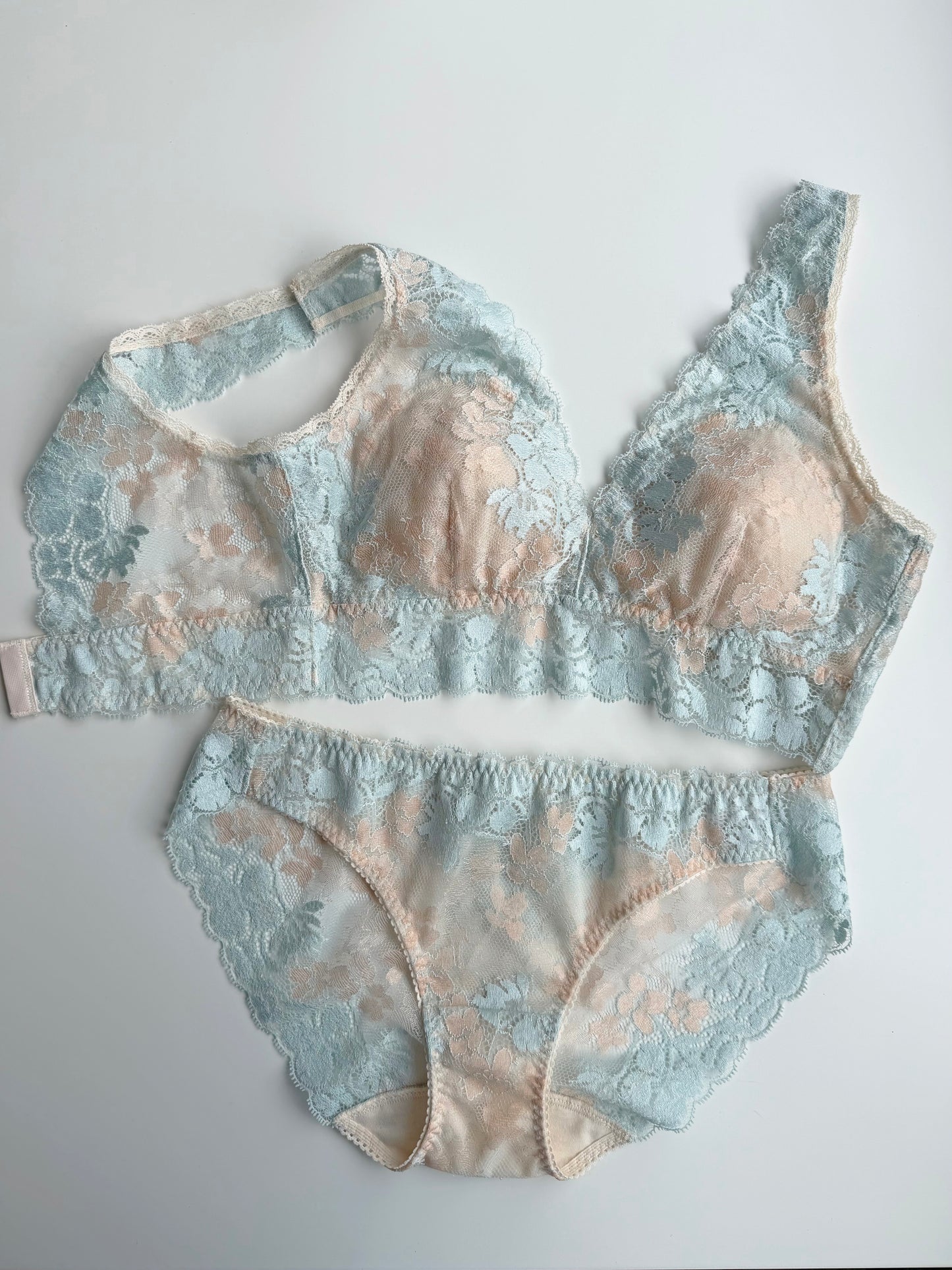 Lupin Long Bralette｜Blue