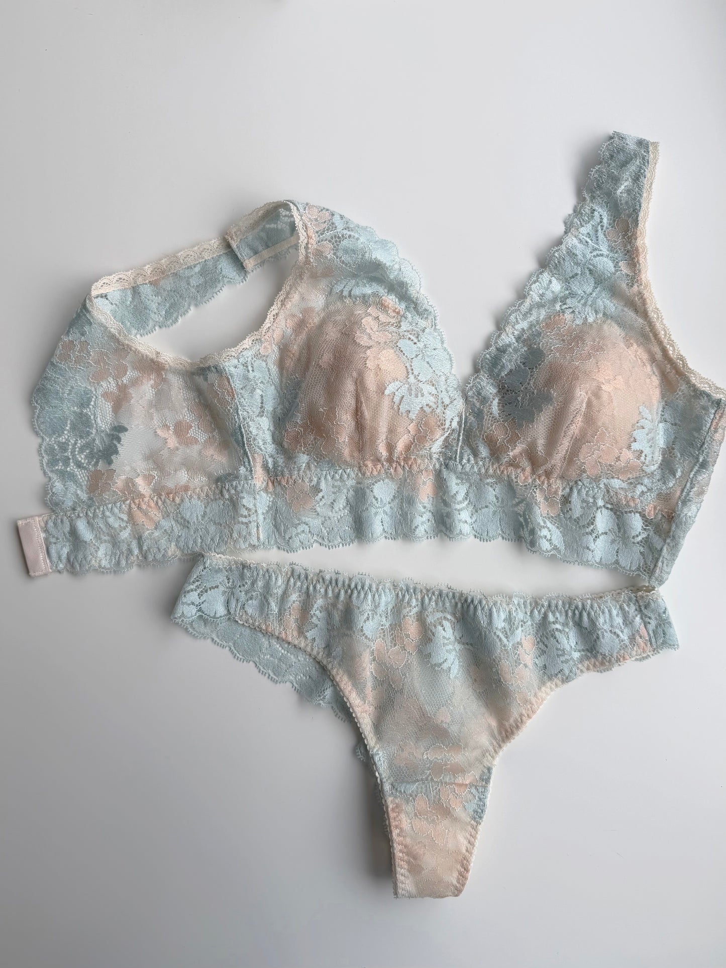 Lupin Long Bralette｜Blue