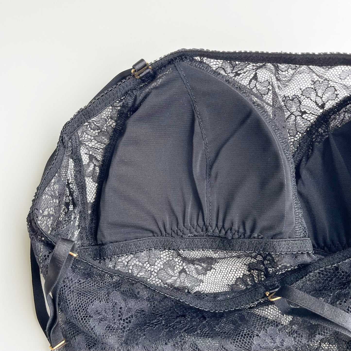 Viola Strapless BraCamisole｜Black