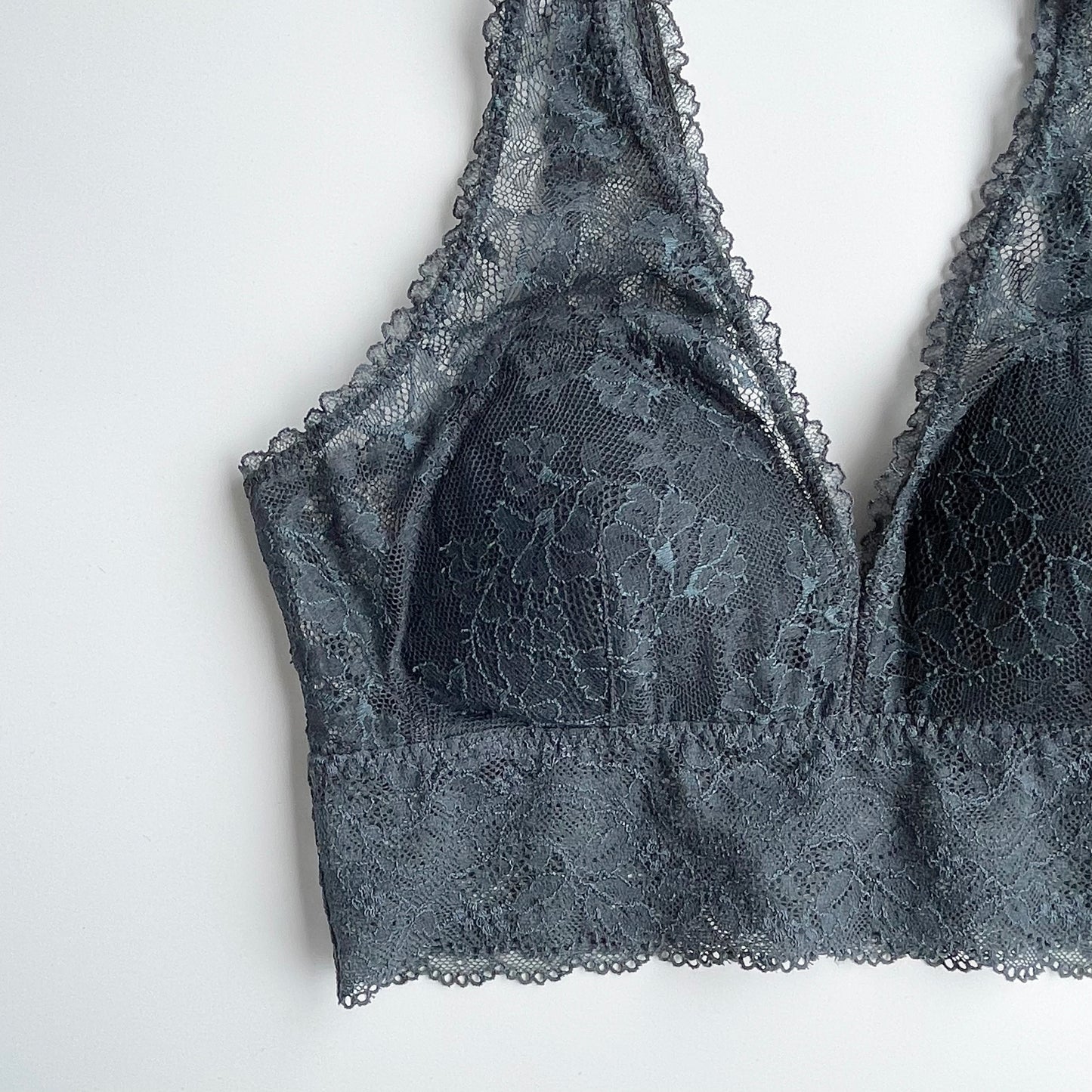 Viola Long Bralette｜Moss Green