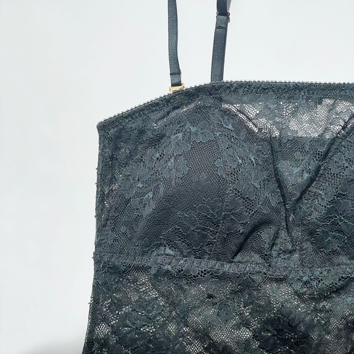 Viola Strapless BraCamisole｜Moss Green