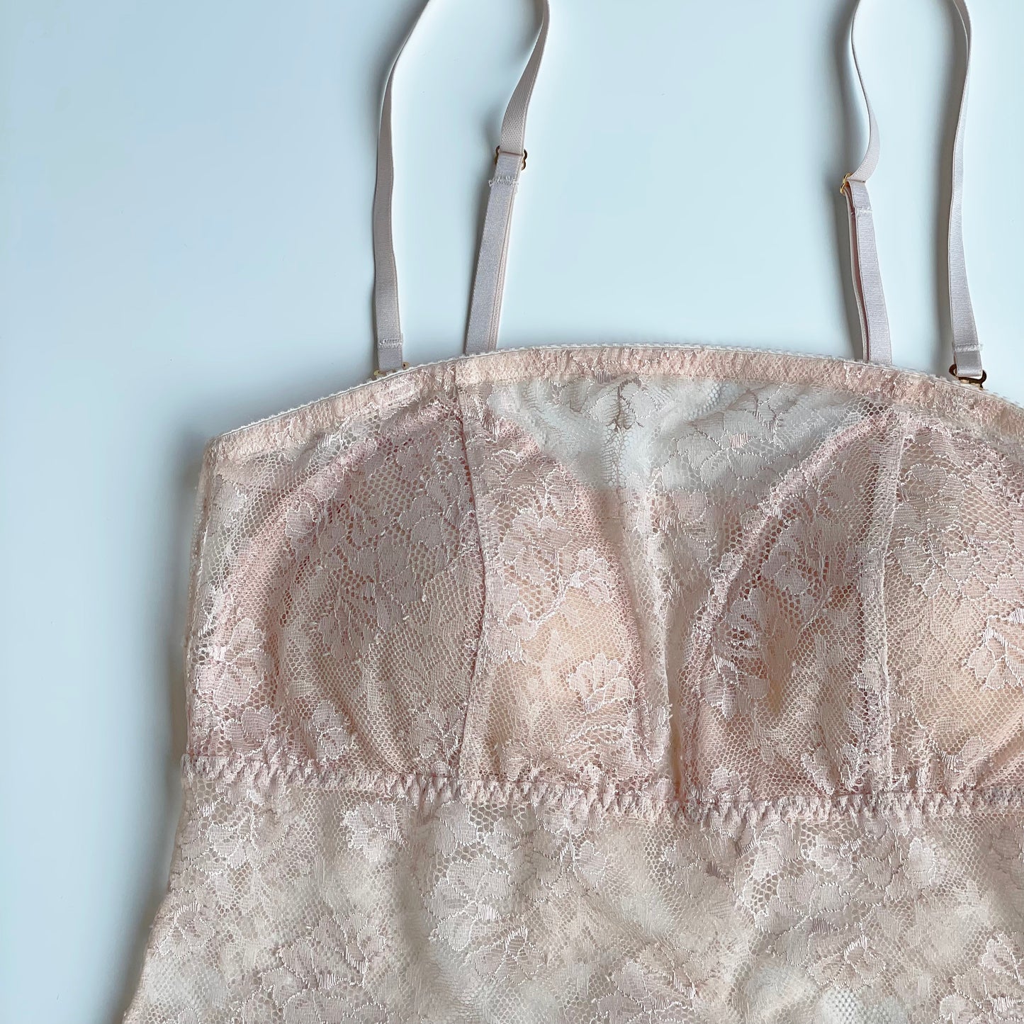 Viola Strapless BraCamisole｜Nude Pink