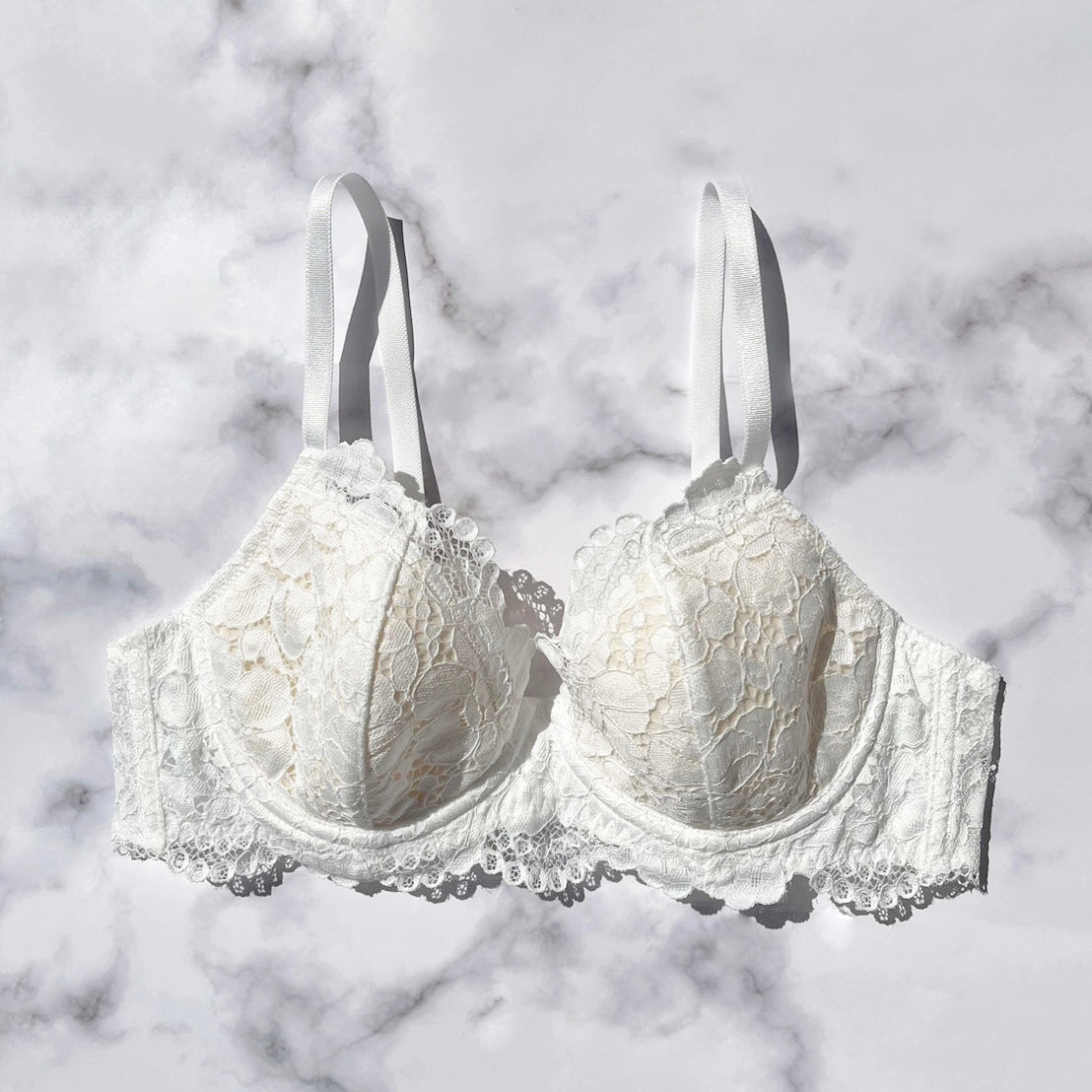 Peony Underwire Bra｜Orange
