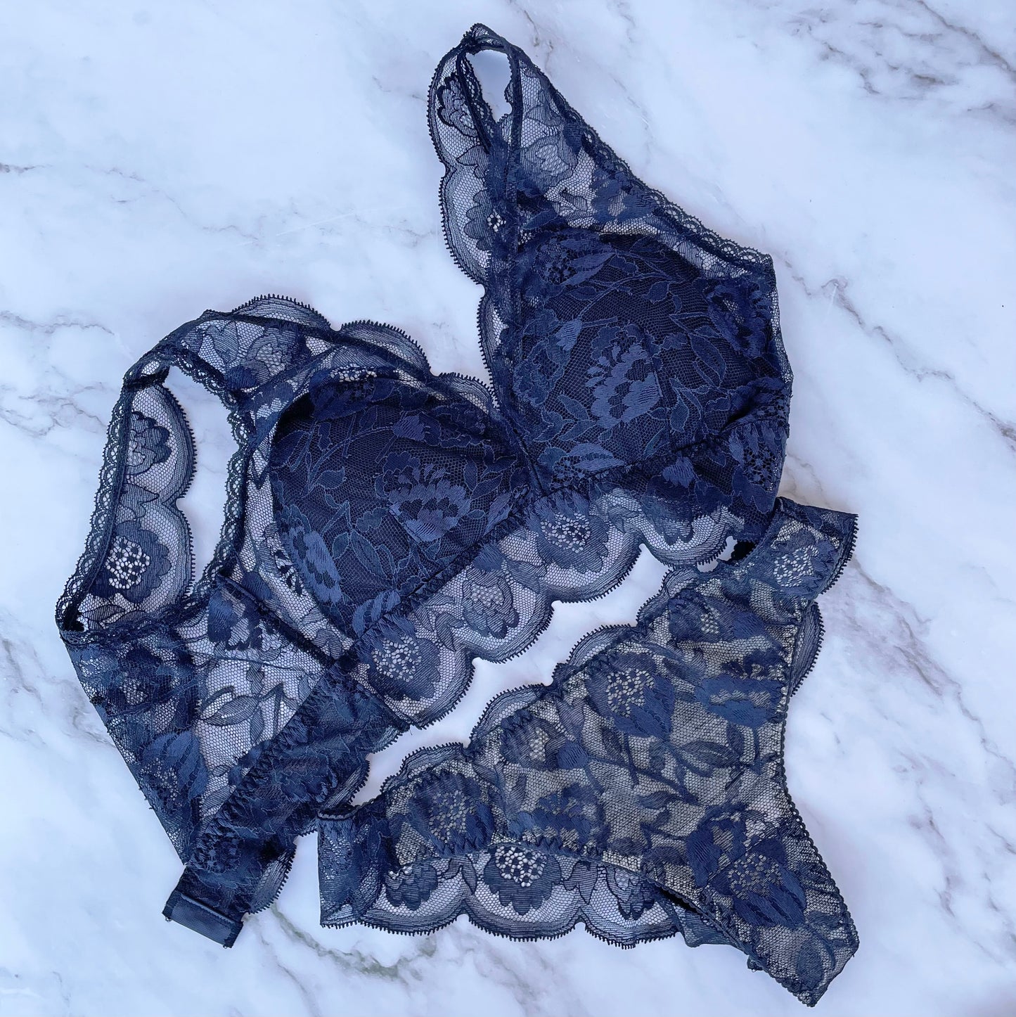 Protea Long Bralette｜Berry