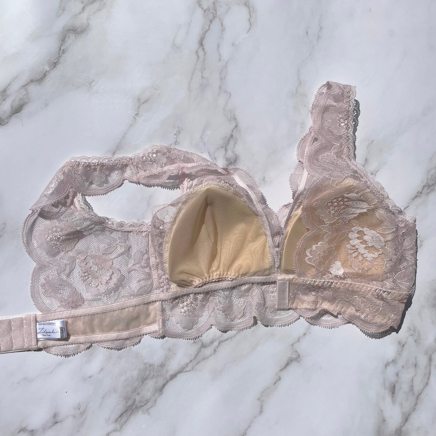 Protea Pink Long Bralette