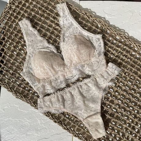 Lilac Vanilla Long Bralette