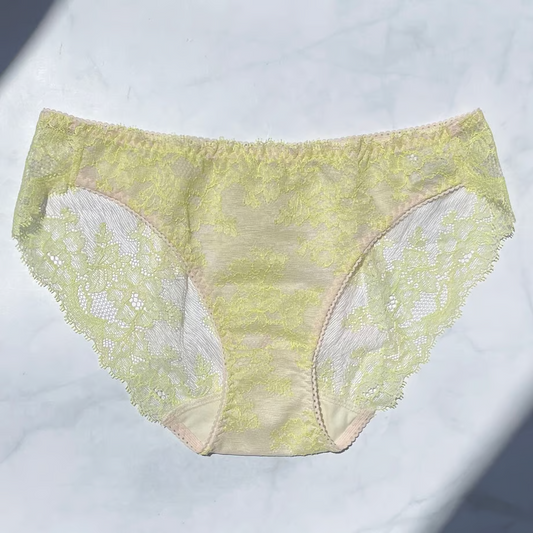 SALE Poppy Lime Yellow Bikini