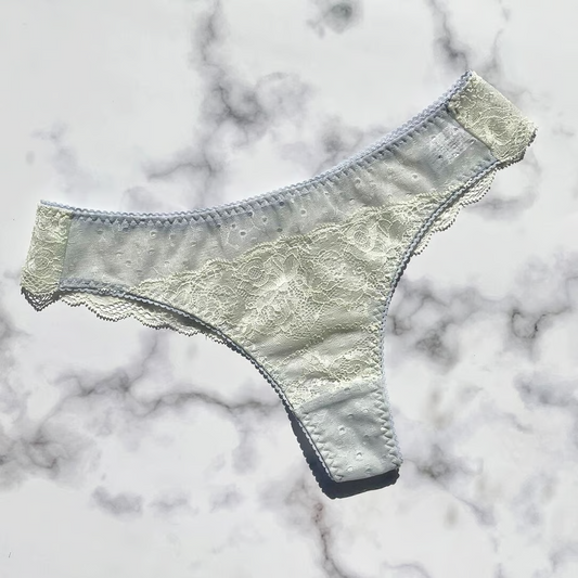 Jasmine Blue Thong