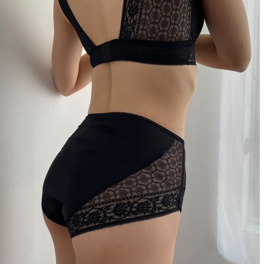 SALE Freesia Black High Waist Bikini