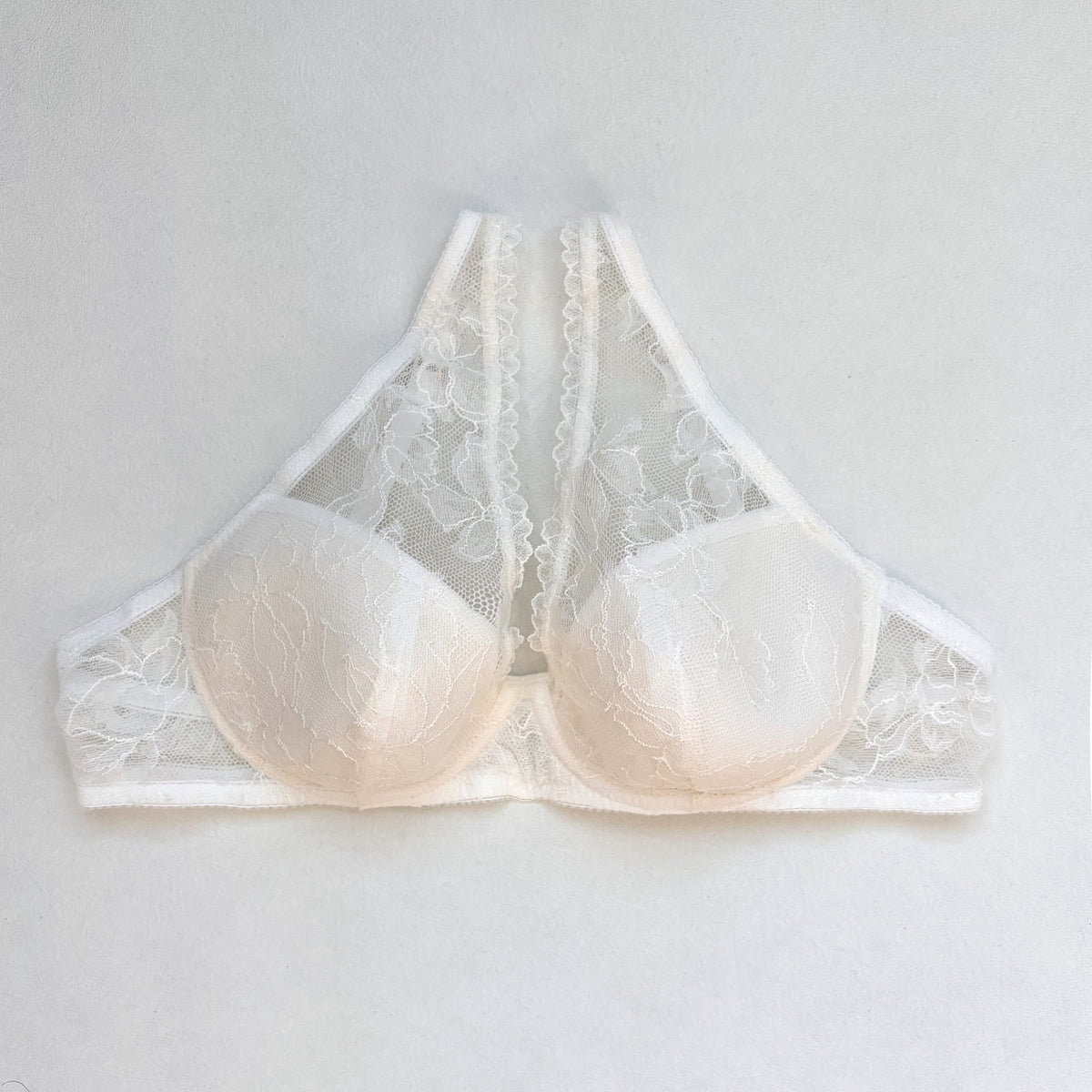Ellis Plunge Underwire Bra｜Ivory