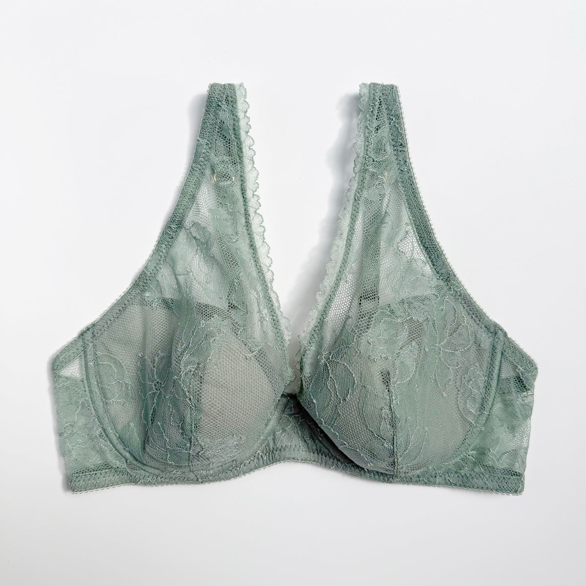 Ellis Plunge Underwire Bra｜Olive