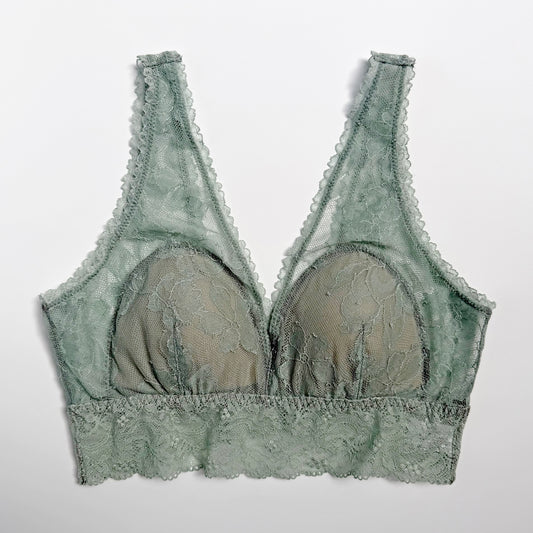 Ellis Long Bralette｜Olive