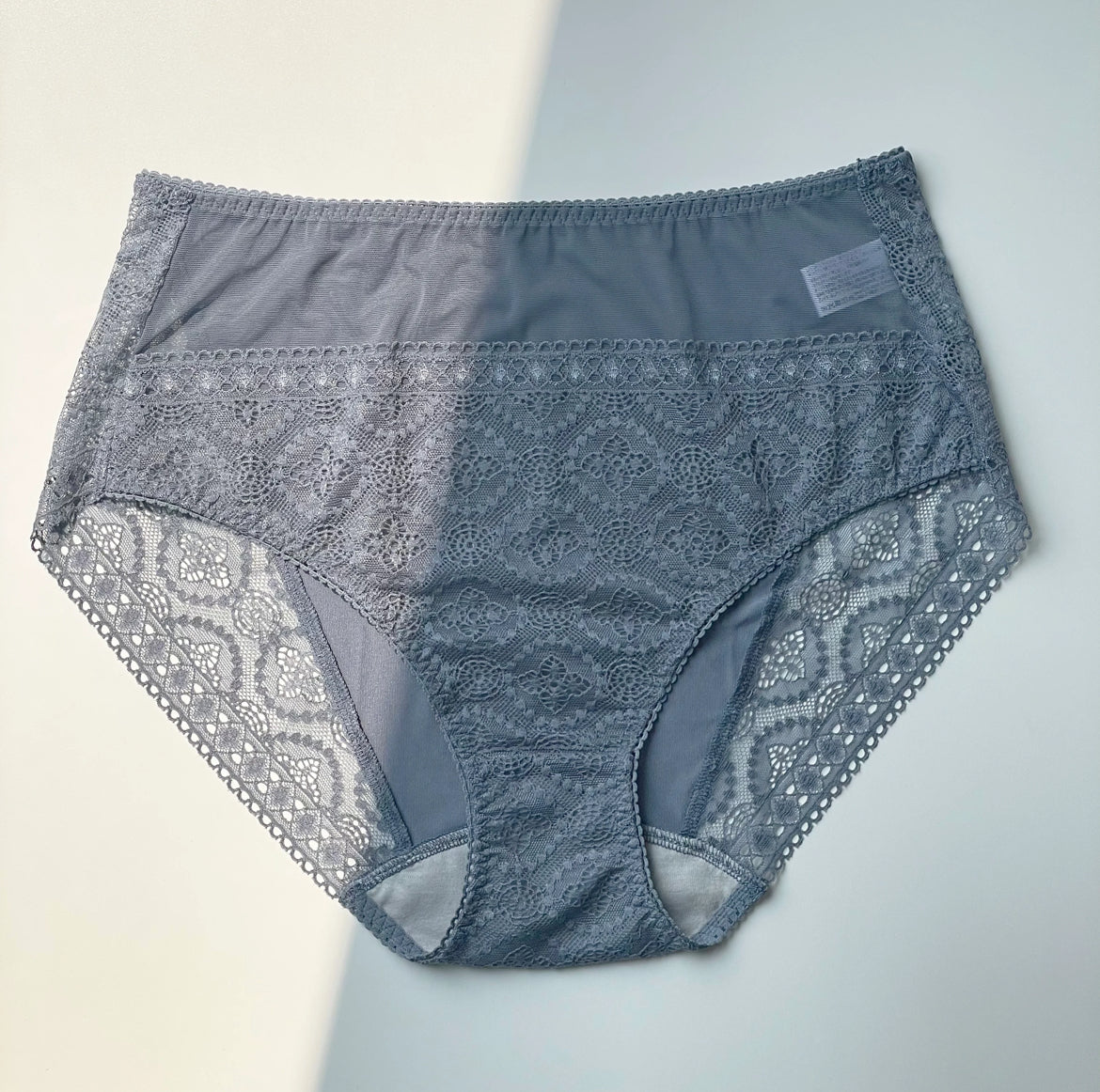 Moroccan High Waist Bikini | Blue Glay